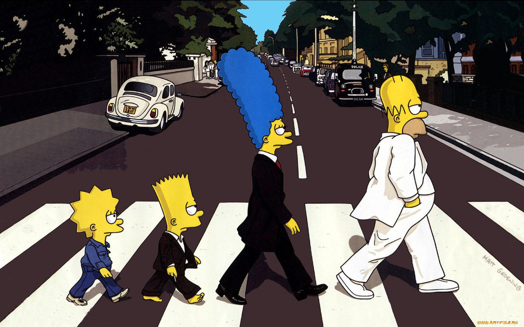 , the, simpsons